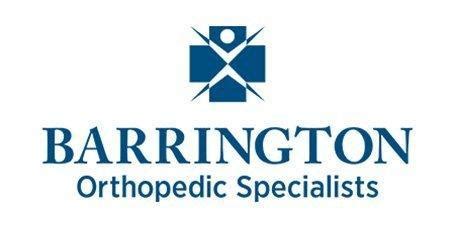 Barrington orthopedic specialists - Faster recovery and return to normal activity. At Barrington Orthopedic Specialists, we’re proud to offer Immediate Orthopedic Care for emergency situations at our location in Schaumburg, IL. Our walk-in orthopedic clinic is open for you on Monday-Friday: 8am-9pm (No service between 12pm-1pm and 5pm-6pm) and. Saturday: 1pm-4pm. 